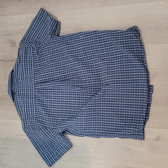 Volcom Men's Medium Blue button down Shirt - Picture 4 of 4